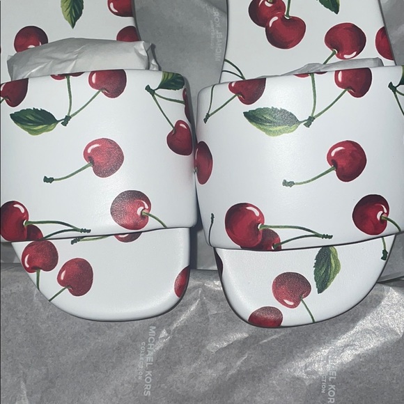 Michael Kors Collection leather slide sandal - Picture 4 of 7